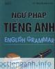 ÔN TẬP NGỮ PHÁP TIẾNG ANH