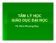 Bài giảng Tâm lý học giáo dục đại học - TS. Đinh Phương Duy