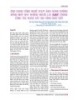 Ứng dụng công nghệ chụp ảnh hàng không bằng máy bay không người lái (UAV) trong công tác khảo sát địa hình mặt đất