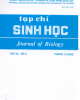 Tạp chí Sinh học: Tập 24 - Số 4 (Tháng 12 - 2002)